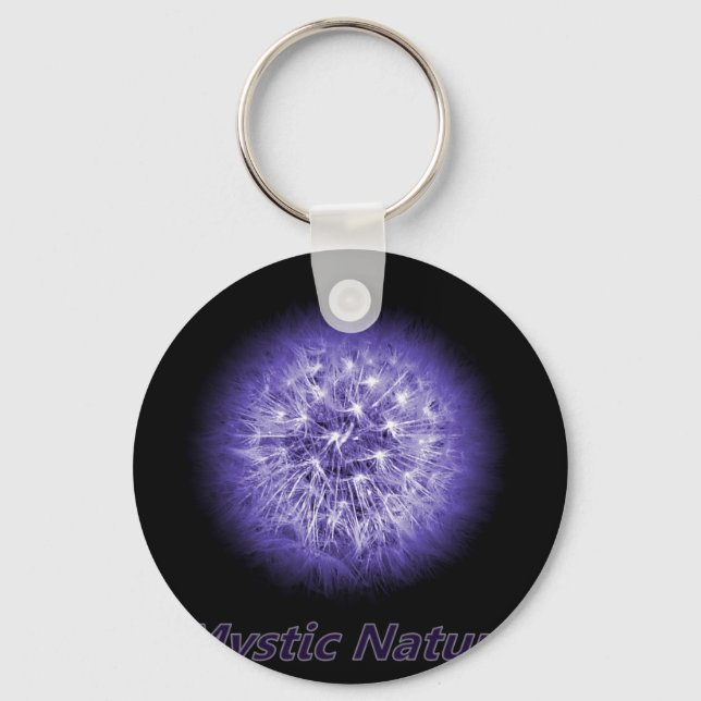 Flower-Power Mystic Nature Key Ring (Front)