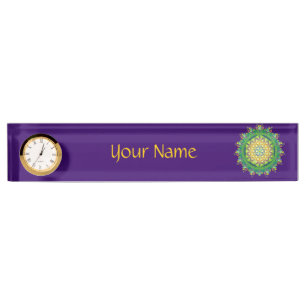 Flower Power of Life / Blume des Lebens Nameplate