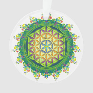 Flower Power of Life / Blume des Lebens Ornament