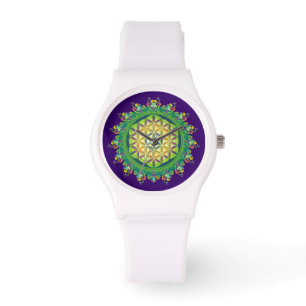 Flower Power of Life / Blume des Lebens Watch