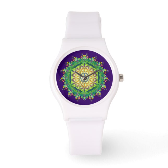 Flower Power of Life / Blume des Lebens Watch (Front)