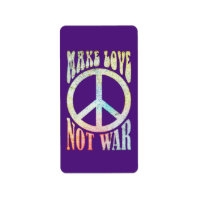 Flower Power Peace - Make Love Not War 1