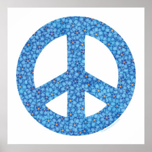 Flower Power Peace Sign