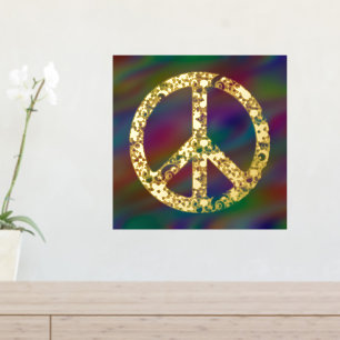 Flower Power Peace Sign 1