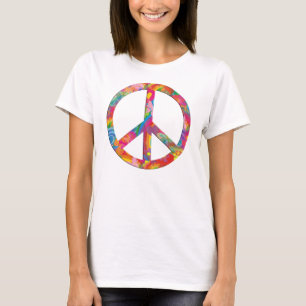 Flower Power Peace T-Shirt