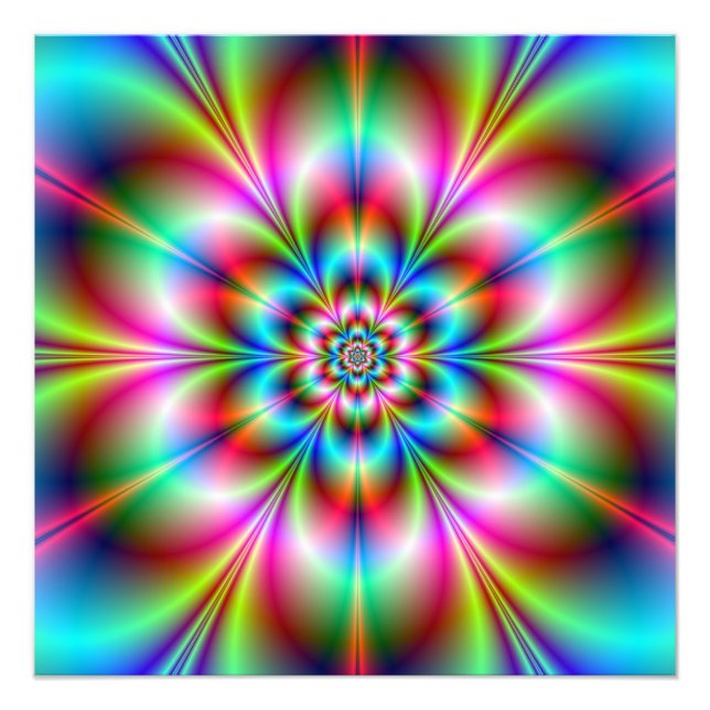 Flower Power Photo Print (Front)