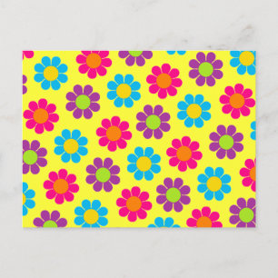 Flower Power Postcard