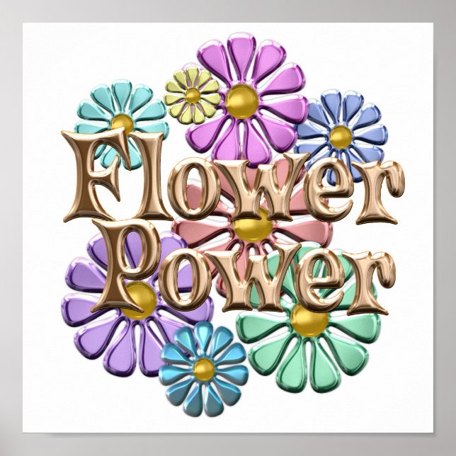 Flower Power Poster (Front)