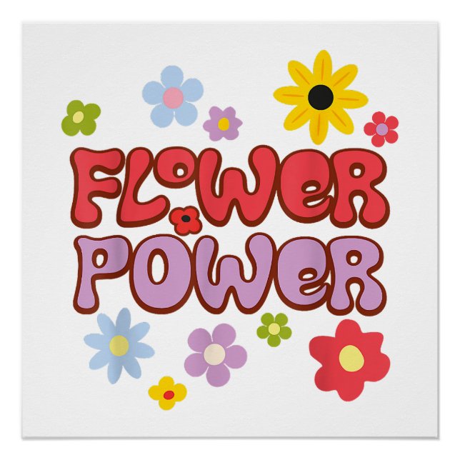 Flower Power Poster (Front)