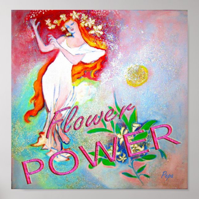 Flower Power Poster (Front)