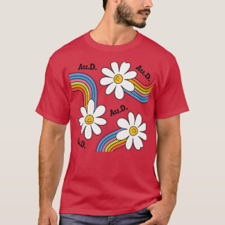 Flower Power Rainbow AuD T-Shirt
