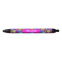 Flower Power Retro Floral Personalised