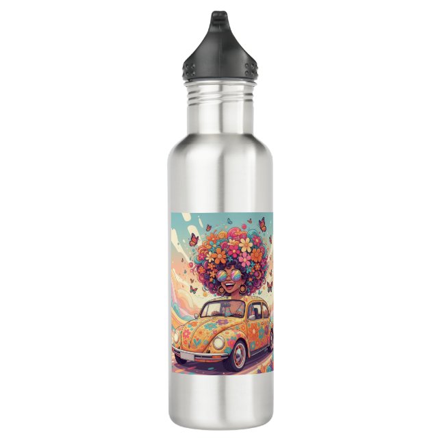 Flower Power Ride Water Bottle (Right)