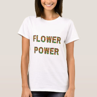 Flower Power Short Sleeve Basic Tee