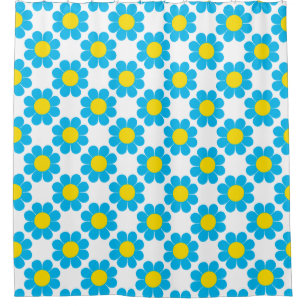 Flower Power Shower Curtain