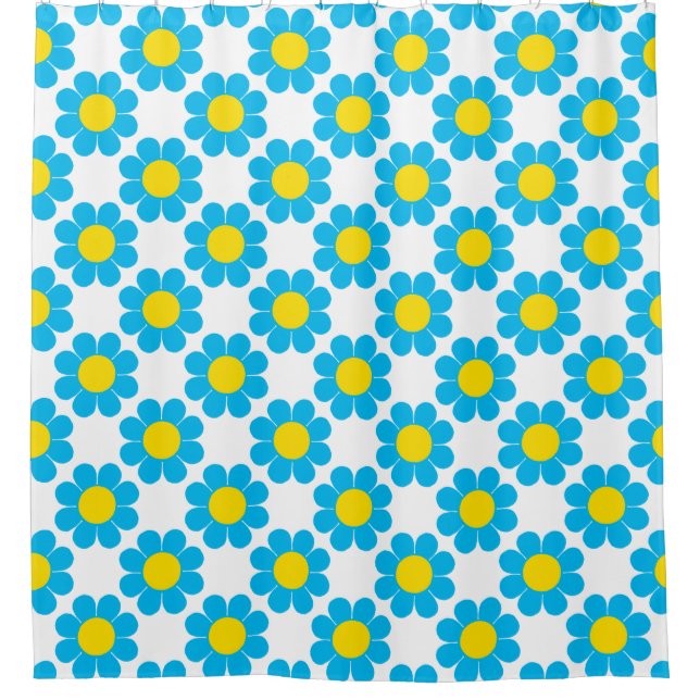 Flower Power Shower Curtain (Front)
