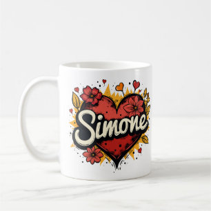 Flower Power Simone 1 Coffee Mug