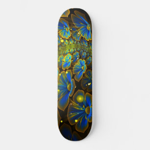 Flower power skateboard