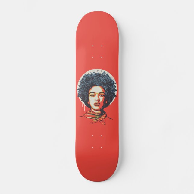 Flower Power skateboard (Front)