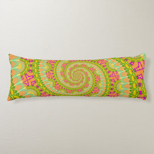 Flower Power Spiral SUNNY Body Cushion