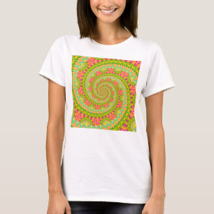 Flower Power Spiral SUNNY T-Shirt