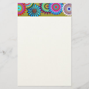 Flower Power Stationery