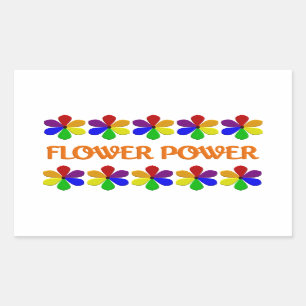 Flower Power stickers