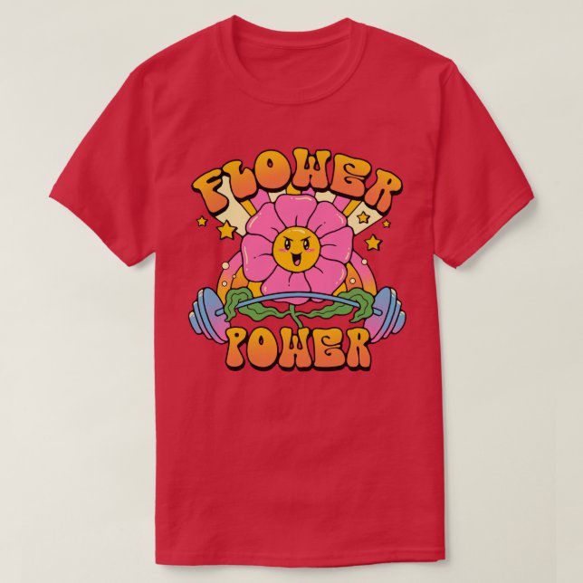 Flower Power  T-Shirt (Design Front)