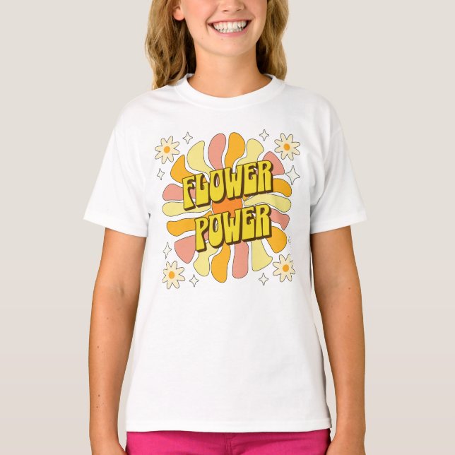 Flower Power T-Shirt (Front)
