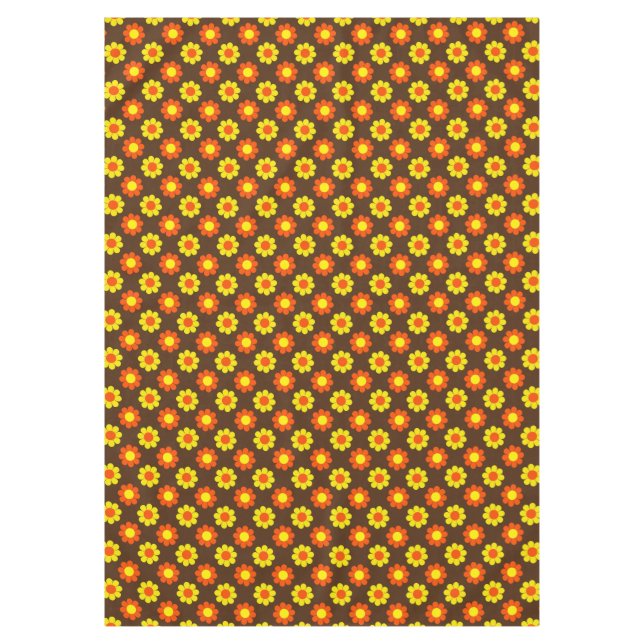 Flower Power Tablecloth (Front)