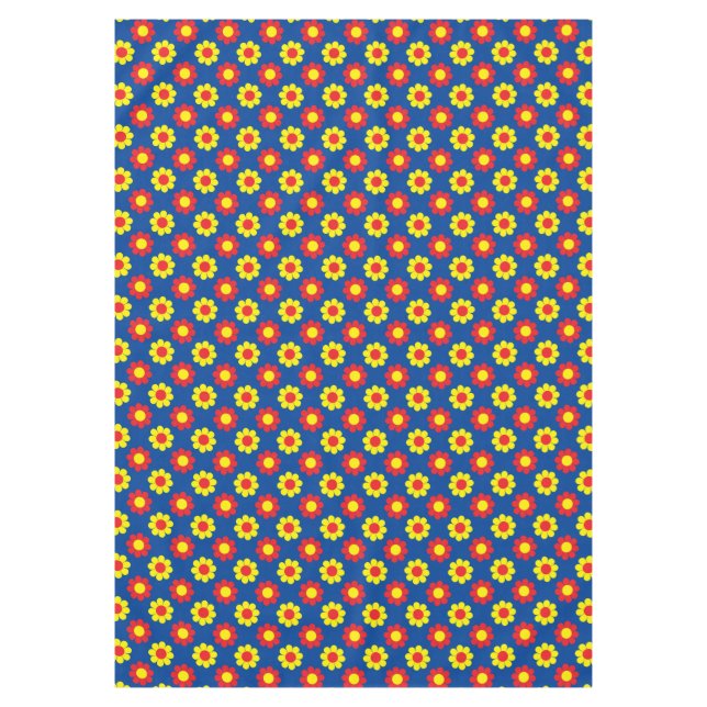 Flower Power Tablecloth (Front)