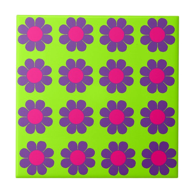 Flower Power Tile (Front)