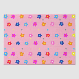 Flower Power Tissue Paper