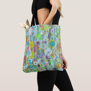 Flower Power Tote Bag