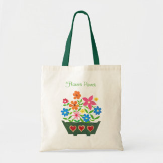 Flower Power Tote Bag