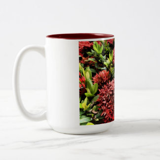 Flower Power Two-Tone Coffee Mug