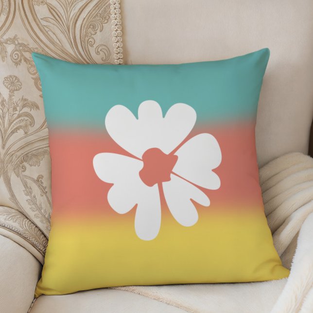 Flower Power Vibrant Dorm Room Decor, Cushion (Creator Uploaded)