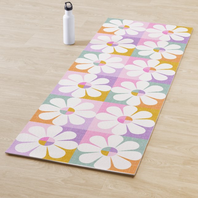 Flower power yoga mat (In Situ)