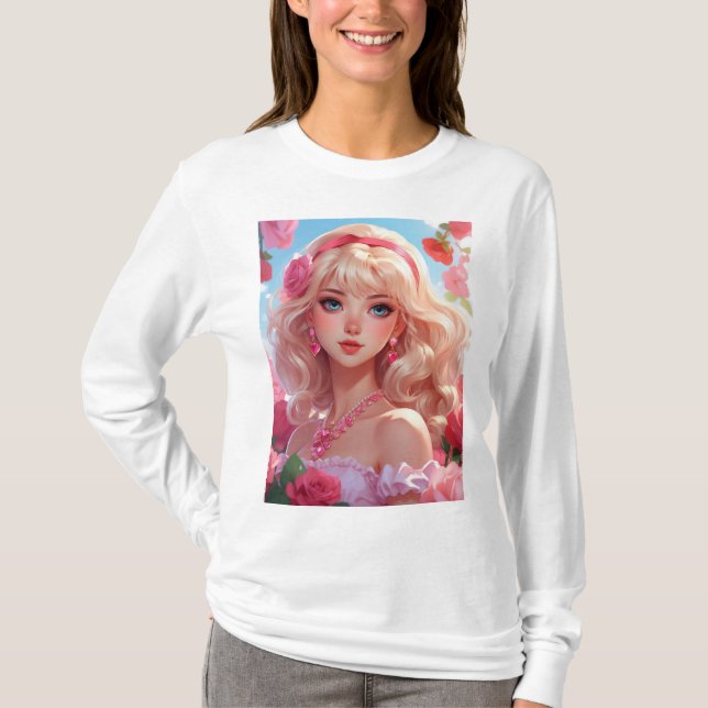 Flower princess  T-Shirt (Front)
