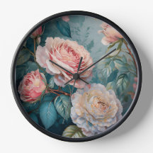 Flower Print Watch Home Decor