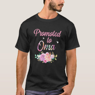 Flower Promoted To Oma Est 2022 T-Shirt