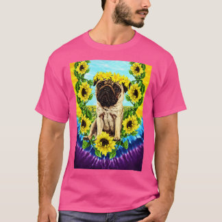 Flower pug T-Shirt