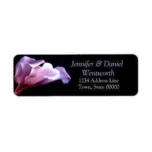 Flower Purple Calla Lilies Floral Classic Stylish