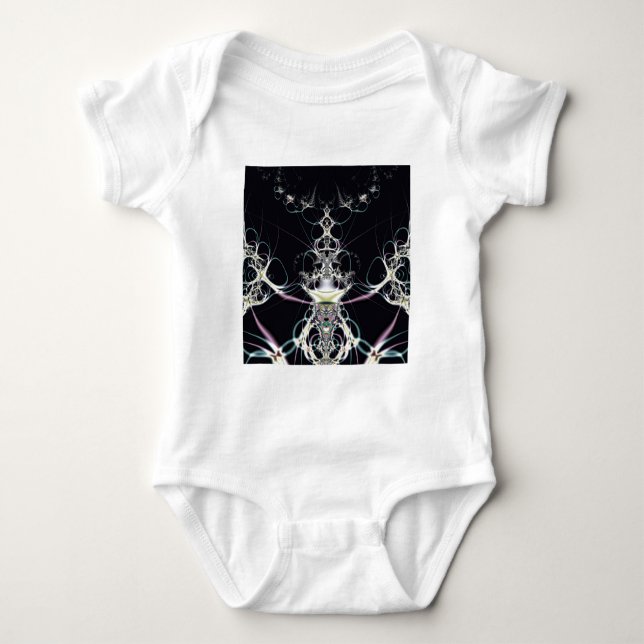 Flower Queen Baby Bodysuit (Front)