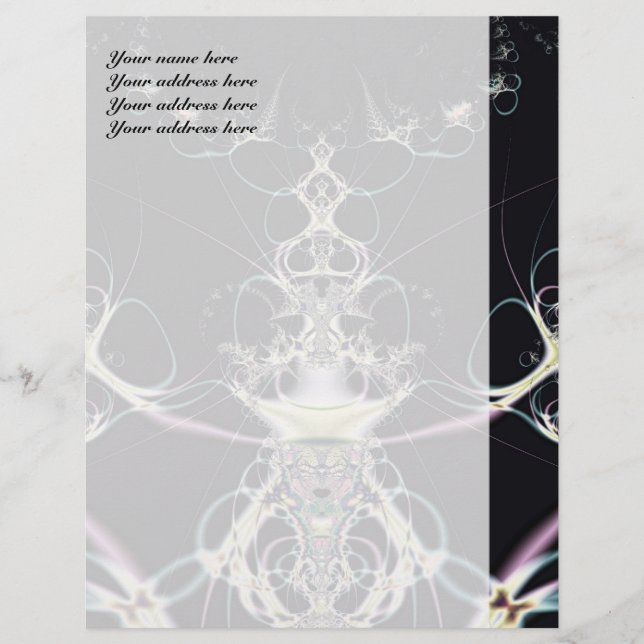 Flower Queen Letterhead Template (Front)
