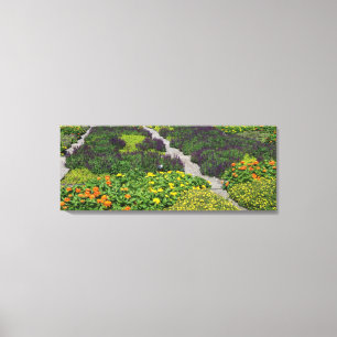 Flower Quilt Canvas Print