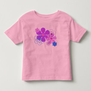 Flower Rain Toddlers & Infants T-Shirts