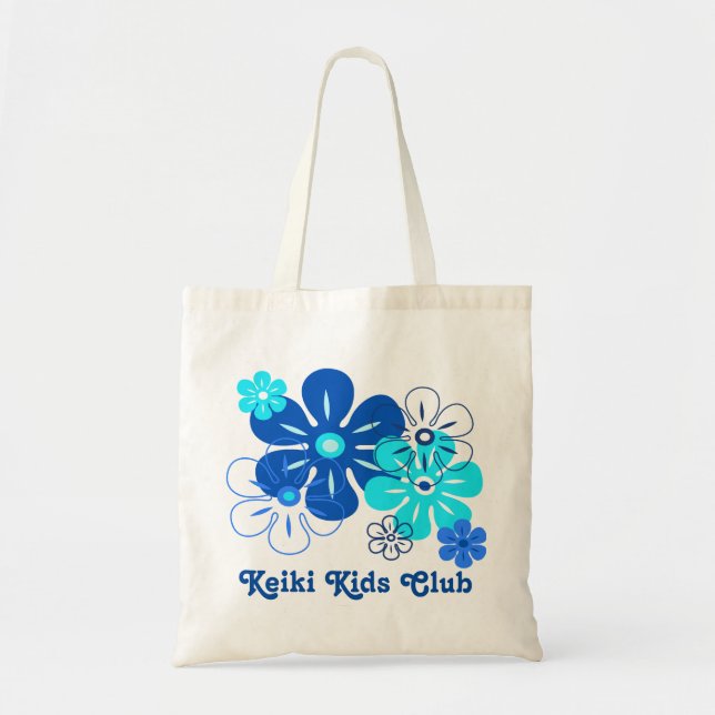 Flower Rain Tropical Beach Bags (Front)