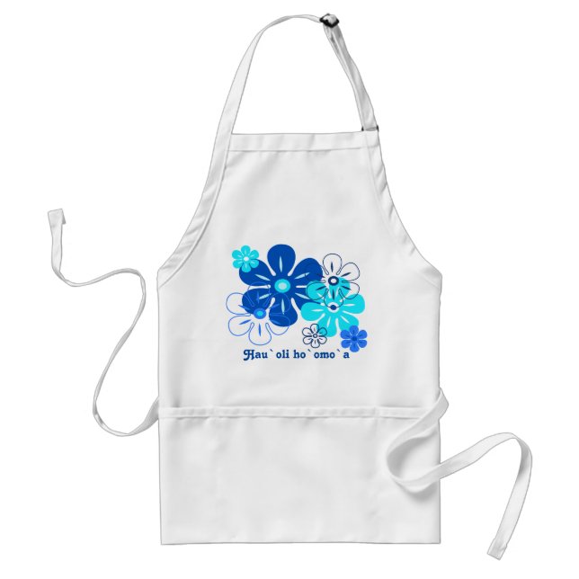 Flower Rain Tropical Chef's Aprons (Front)