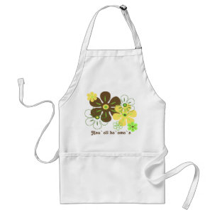 Flower Rain Tropical Chef's Aprons